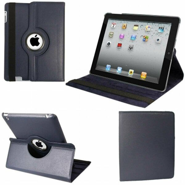 Latico Leather IPAD 360 CASE FAUX NAVY BLUE 60-I360-NBL